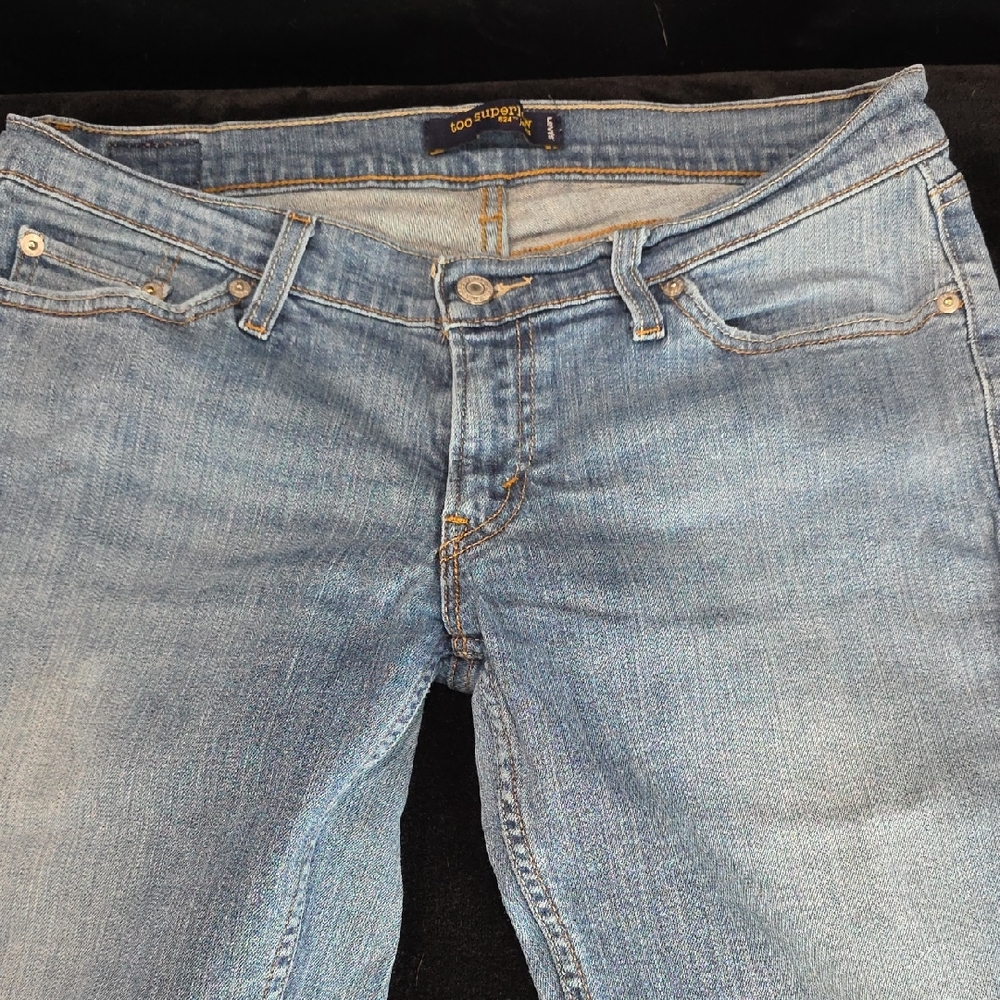 Levi's Light Blue Straight Leg Jeans